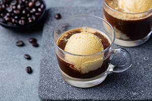 Cold Coffee With Icecream