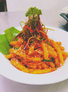 Honey Chilli Potato