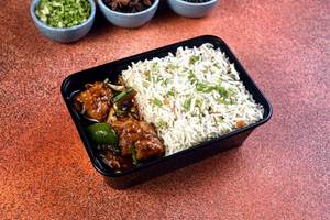 [ Best Seller ] Egg Fried Rice & Chilli Chicken Gravy