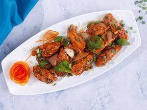 Chicken Chilly (Dry)[12Pcs]
