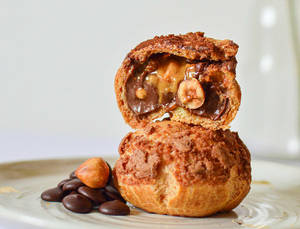 Chocolate Hazelnut Choux [Box Of 3]