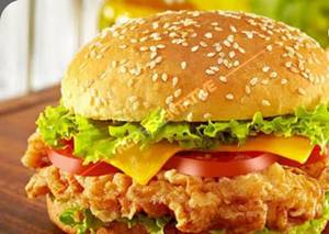 Classic Chicken Cheese Burger