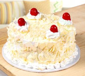 Classic White Forest  Cake