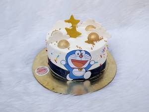 Doraemon Theme Cake 