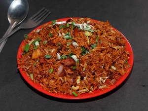 Chicken Manchurian Rice