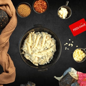 Veg Cheesy White Pasta