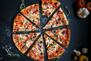 Vegetable Hacker Pizza