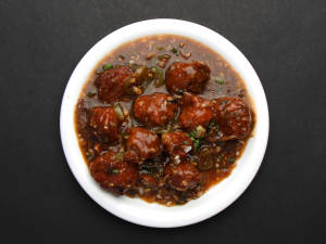 Paneer manchurian Gravy