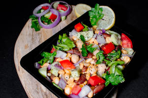 Sweet Corn Salad With 1 Mixed Fruit Juice