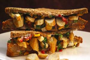 Chicken Sausage Sandwich