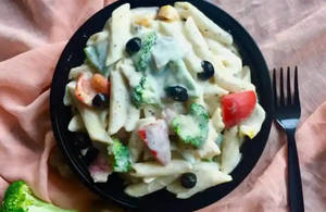 White Sauce Penne Pasta