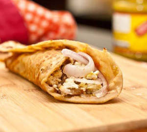 Egg Paneer Roll