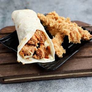 Chicken Wrap + 3 Pcs. Strips