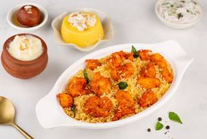 Chicken Boneless Biryani  {portion SIZE :1000gms}
