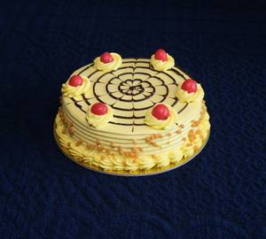 Eggless Butterscotch Cake