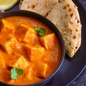 (paneer Butter Masala + 3 Roti + Salad + Achar) COMBO