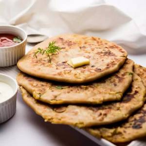 Cheese paratha