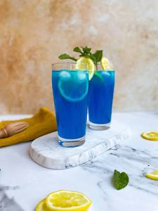 Blue Lagoon Mocktail