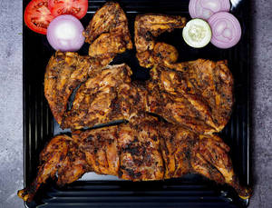 Pepper Chicken Barbeque ( Half )