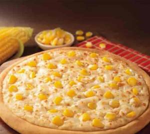 Cheese And Corn Mixed Pizza 