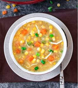 Sweet Corn Veg Soup