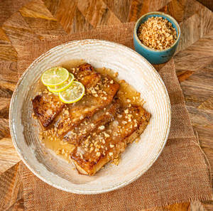 Fish In Lemon Butter & Garlic