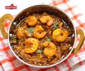 Prawns Kadai Masala