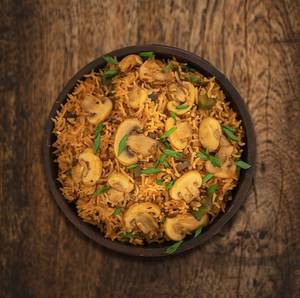 Mushroom Schezwan Fried Rice