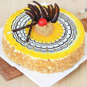 Butter scotch garnishing cake-675 gms (with egg)