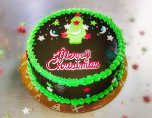 Merry Christmas Special Chocolate Cake