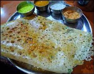 Ghee rava dosa