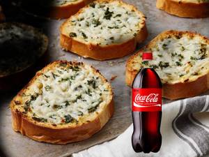 Garlic Bread With Coke