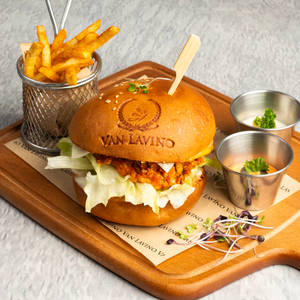 Peri-peri Mixed Veg Burger