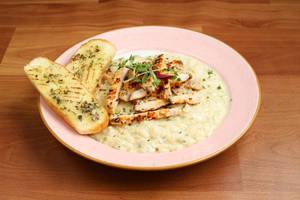 Grilled Chicken & Jalapeno Risotto