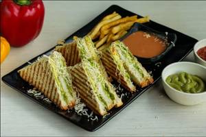 Paneer corn sandwich