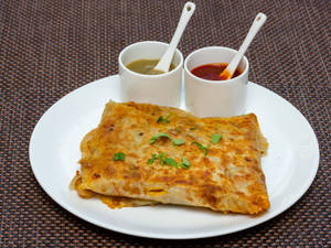 Ceylon Egg Parotta 