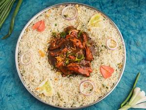 Chicken Oyster Kepsa Rice