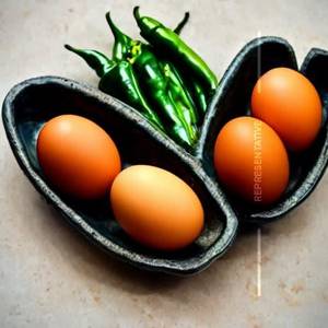 Egg Pepper Dry