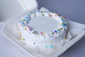 Eggless Vanilla Bento Cake(small Cake 200 Grms)