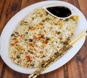 Veg Burnt Garlic Fried Rice