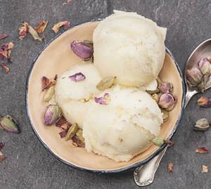 Rose Petal Ice cream 