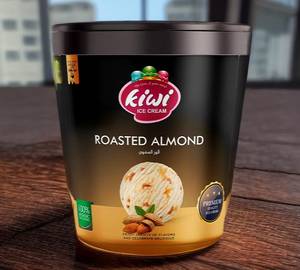 Roasted Almond Premium Ice Cream (500 Ml Tub)