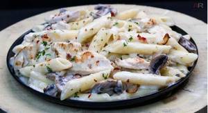 White Sauce Penne Pasta  [ Single Serving ]