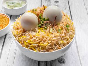 Egg biryani