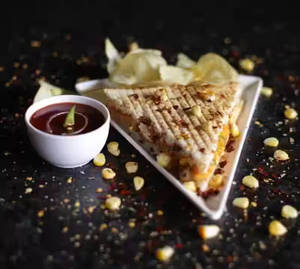 Cottage Cheese Paneer Grilled Sandwich