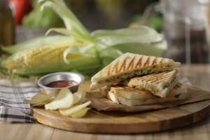 Cheese Corn Sandwich