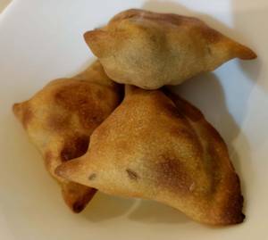 Baked Samosa Chaat