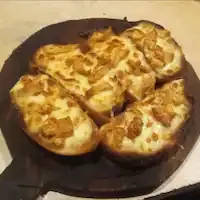 Garlic Bread with Chicken