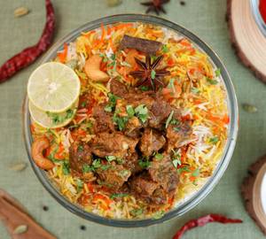 Chttinad Mutton Pot Biryani  