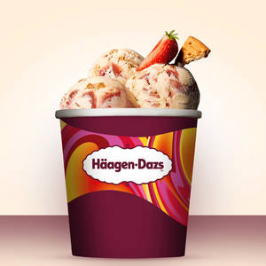 Strawberry Cheese Cake Pint  (450 grams)